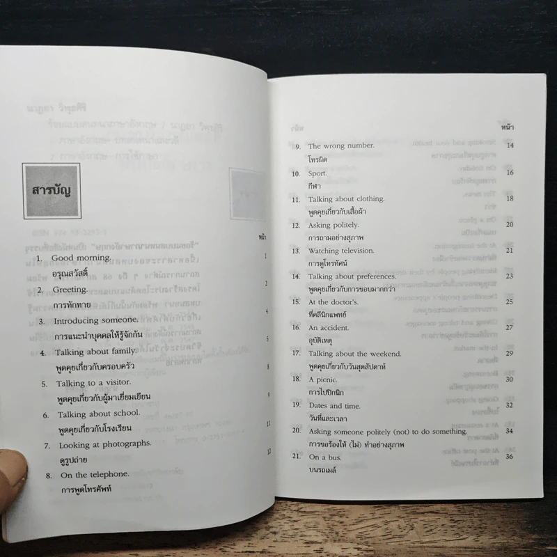 ร้อยแบบสนทนาภาษาอังกฤษ - ผู้ช่วยศาสตราจารย์นาฏยา วิพุธศิริ รูปที่ 8