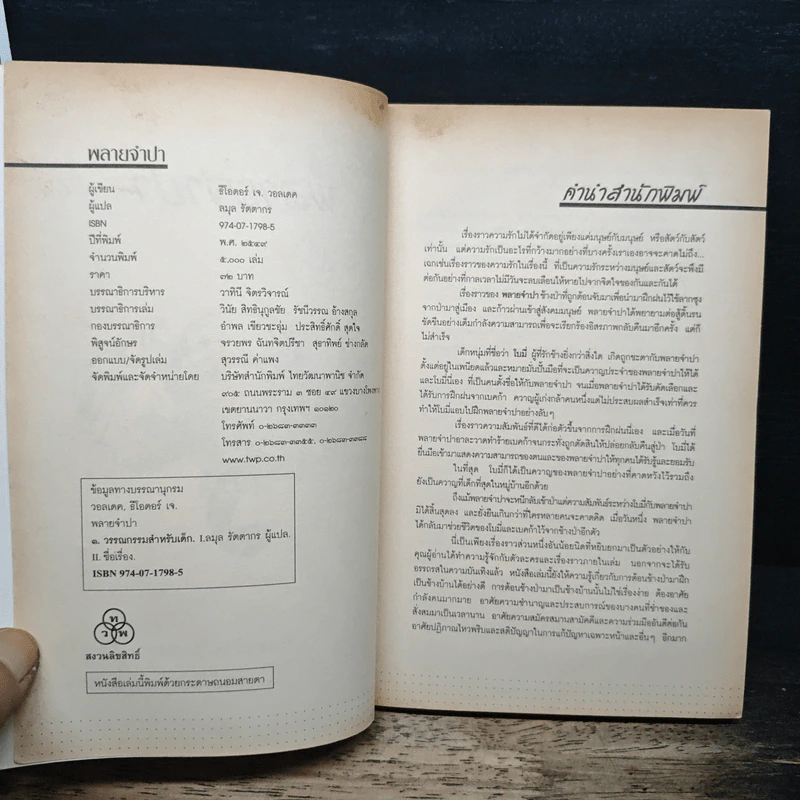 พลายจำปา - Theodore J. Waldeck, ลมุล รัตตากร รูปที่ 6