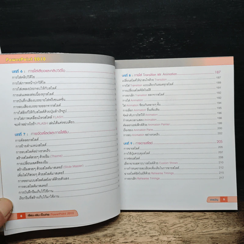 เรียน เล่น เป็นง่าย PowerPoint 2010 รูปที่ 9