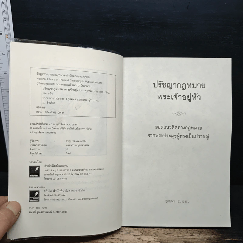 ปรัชญากฎหมาย พระเจ้าอยู่หัว - อุดมพร อมรธรรม รูปที่ 6