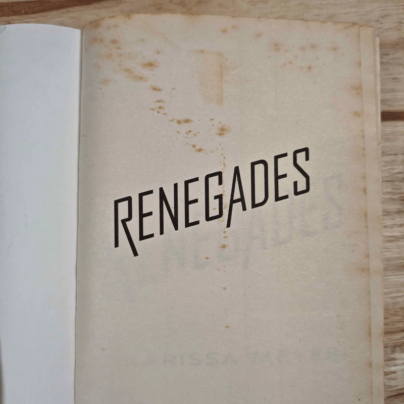 Renegades - Marissa Meyer รูปที่ 6