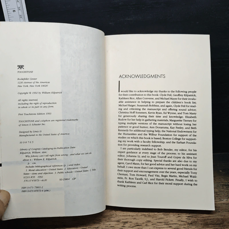 Why Johnny Can't Tell Right from Wrong - William Kilpatrick รูปที่ 6