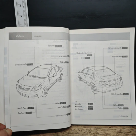 คู่มือการใช้รถ Toyota รุ่น Corolla - Toyota รูปที่ 9