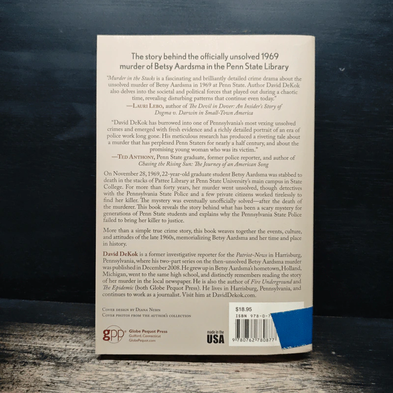 Murder in the Stacks - DAVID DeKOK รูปที่ 2