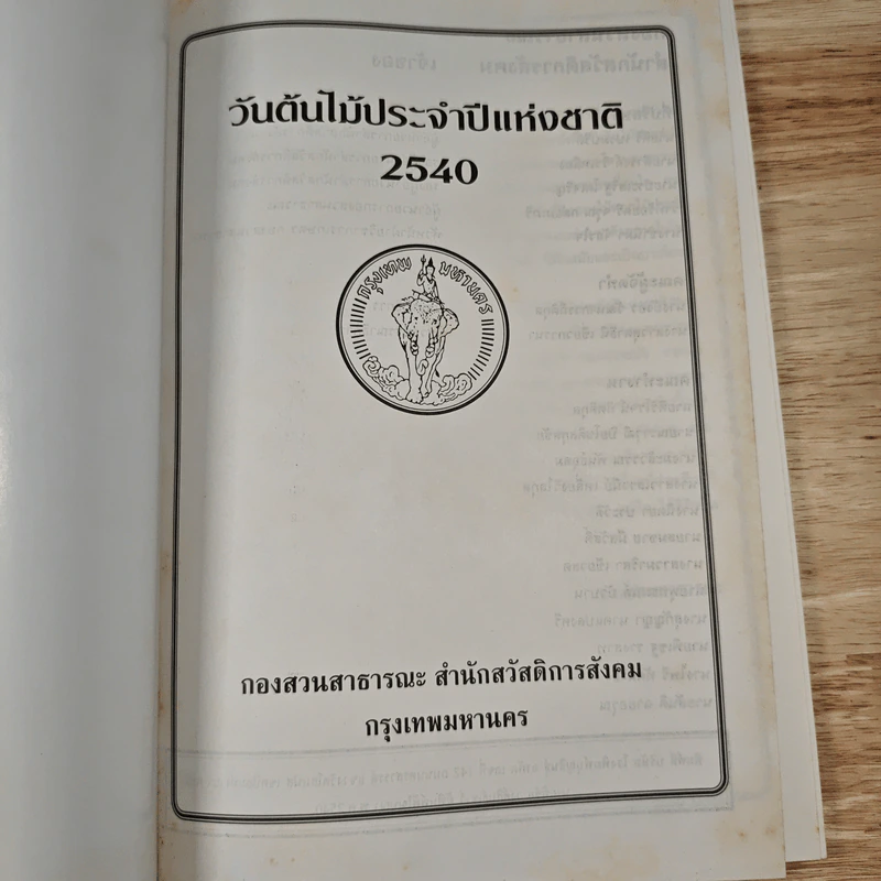 วันต้นไม้ประจำปีแห่งชาติ 2540 รูปที่ 7
