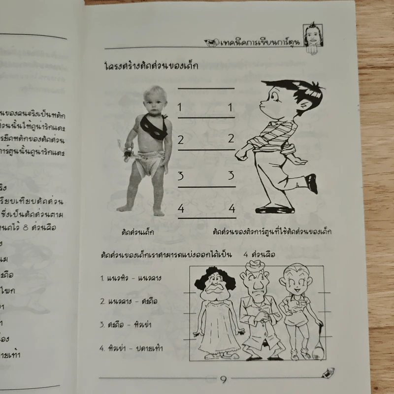 เทคนิคการเขียนการ์ตูน รูปที่ 10