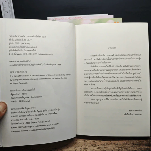 กลับชาติมาล้างแค้น วางแผนพลิกบัลลังก์ 4 เล่มจบ - Bai Yuan รูปที่ 6