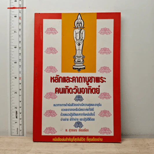 หลักและคาถาบูชาพระ คนเกิดวันอาทิตย์ - สุวรรณ รูปที่ 1