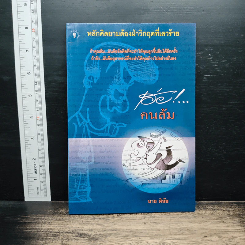 เฮ่ยคนล้ม หลักคิดยามต้องฝ่าวิกฤตที่เลวร้าย - นาย ดินัย รูปที่ 1