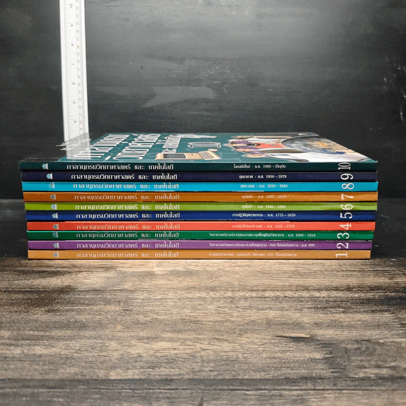 กาลานุกรม วิทยาศาสตร์ และ เทคโนโลยี เล่ม 1-10 รูปที่ 3