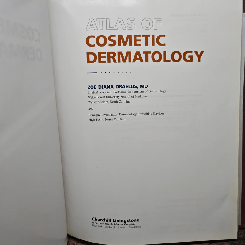 Atlas of Cosmetic Dermatology - Zoe Diana Draelos MD รูปที่ 6