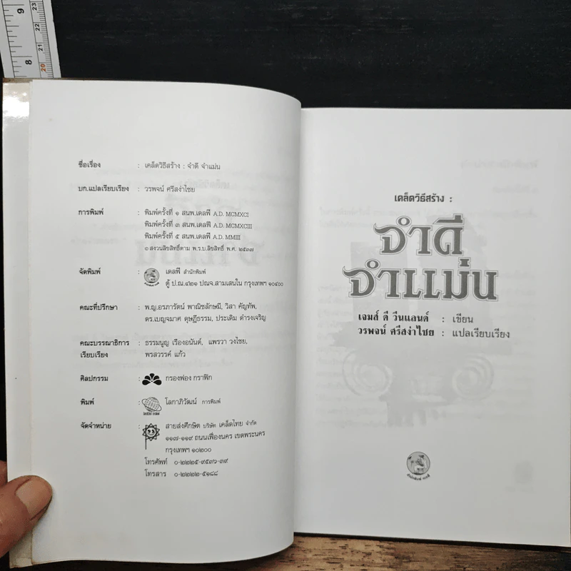 เคล็ดวิธีสร้าง : จำดี จำแม่น - เจมส์ คี วีนแลนด์ รูปที่ 6