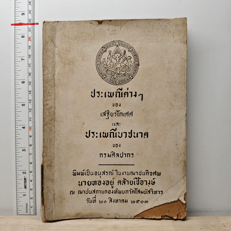 อนุสรณ์ในงานฌาปนกิจศพ นายทองอยู่ คล้ายเชื้อวงษ์ รูปที่ 1