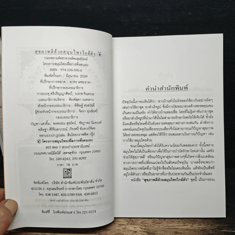 สุขภาพดีด้วยสมุนไพรใกล้ตัว ชุด 1 รูปที่ 6
