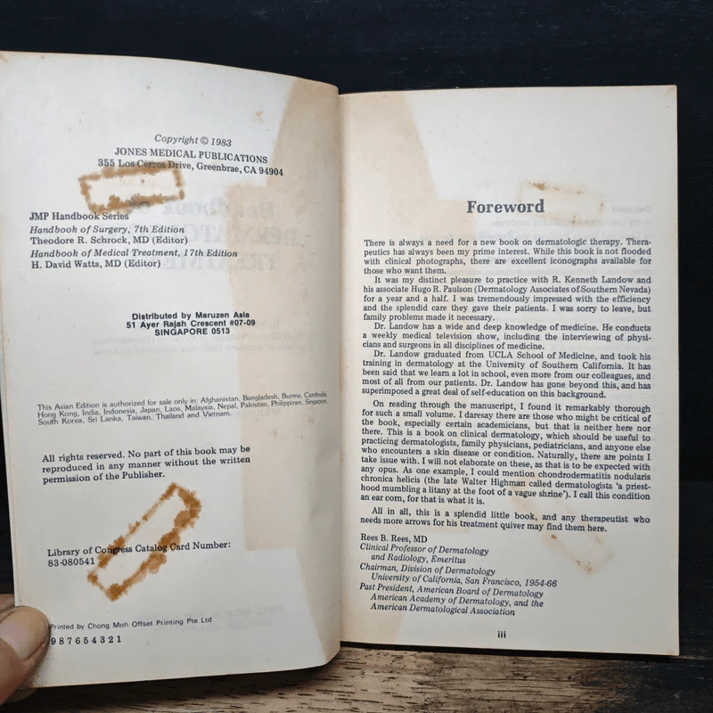 Handbook of Dermatologic Treatment - R. Kenneth Landow รูปที่ 7