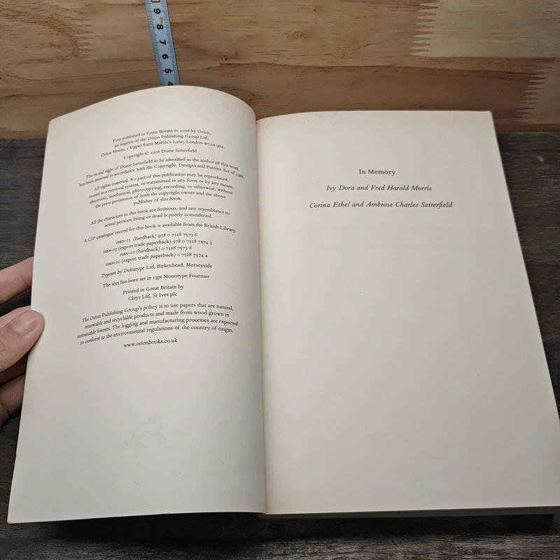 The Thirteenth Tale - Diane Setterfield รูปที่ 6
