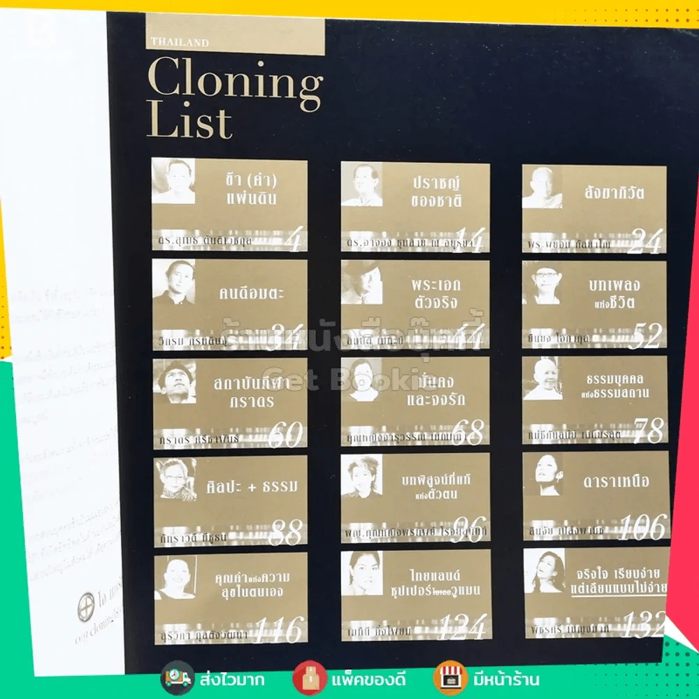 Thailand Cloning List (มีสัมภาษณ์ แอ๊ด คาราบาว) ปกอ่อน รูปที่ 3