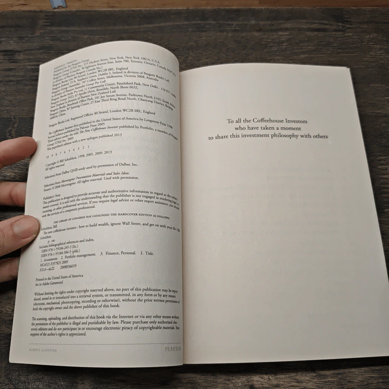 The Coffeehouse Investor - Bill Schultheis รูปที่ 6