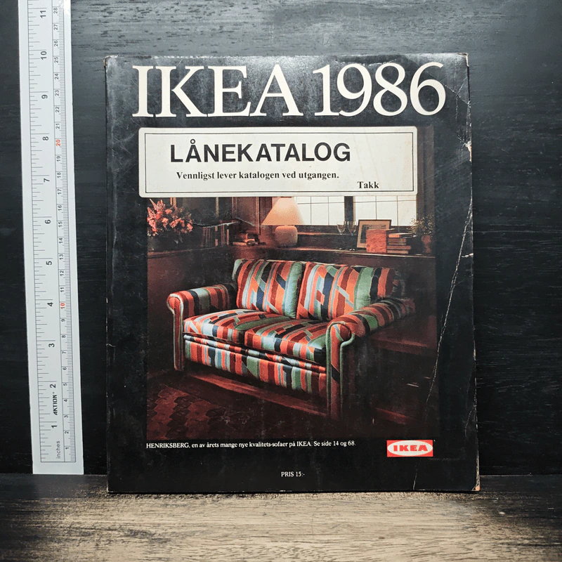 แคตตาล็อก IKEA 1986 รูปที่ 1