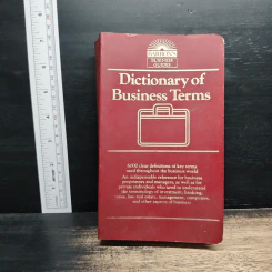 Dictionary of Business Terms รูปที่ 1