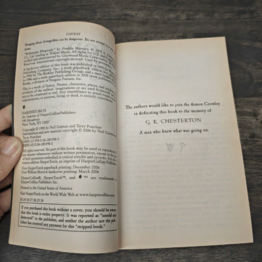 Good Omens - Terry Pratchett, Neil Gaiman รูปที่ 6