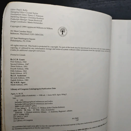 Grant's Atlas of Anatomy รูปที่ 7
