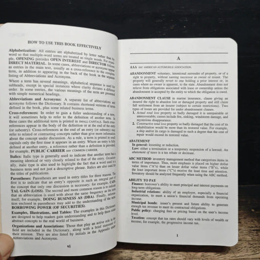 Dictionary of Business Terms รูปที่ 7