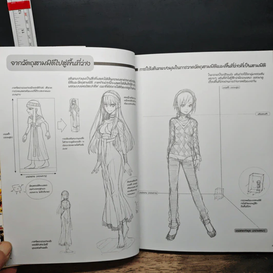 How to Draw Manga Volume 4 มุมมองแบบเพอร์สเปกทีฟ รูปที่ 7