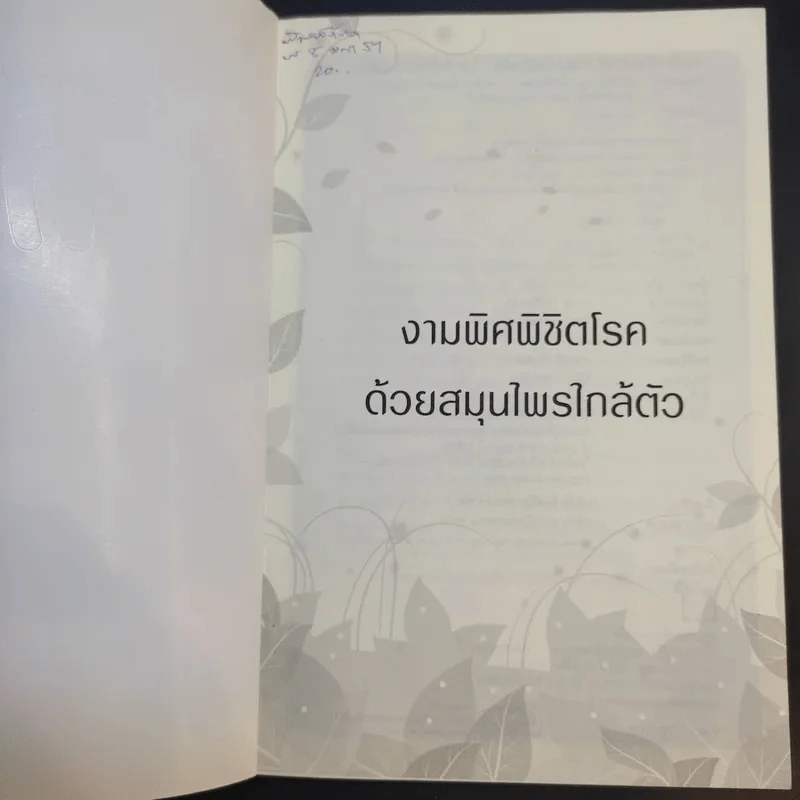 งามพิศพิชิตโรค - อิทธิวัฒน์ รัตนฟองบู่ รูปที่ 8