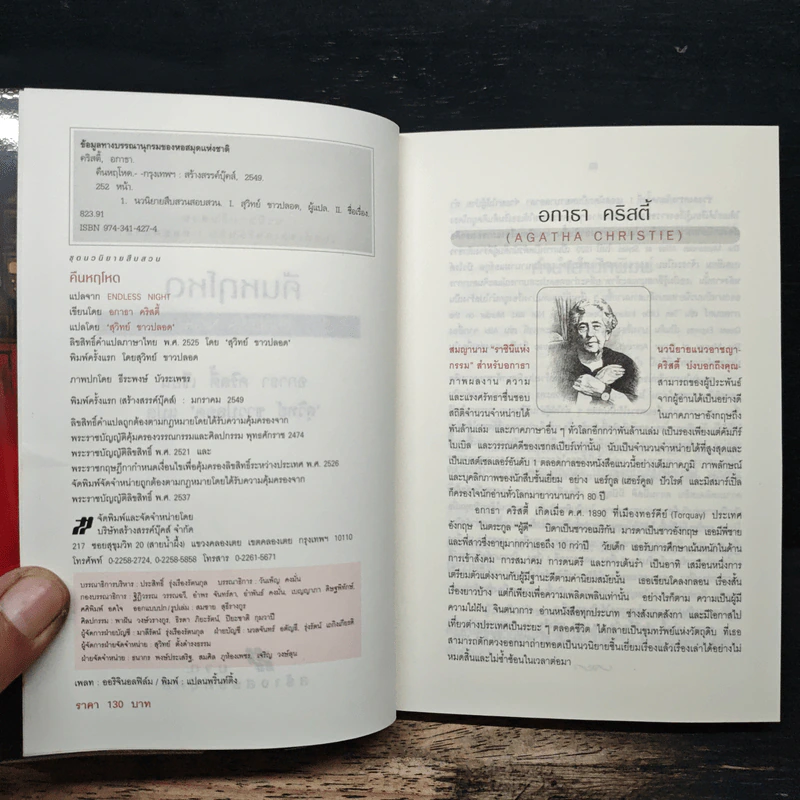 คืนหฤโหด Endless Night - อากาธา คริสตี้, สุวิทย์ ขาวปลอด รูปที่ 6
