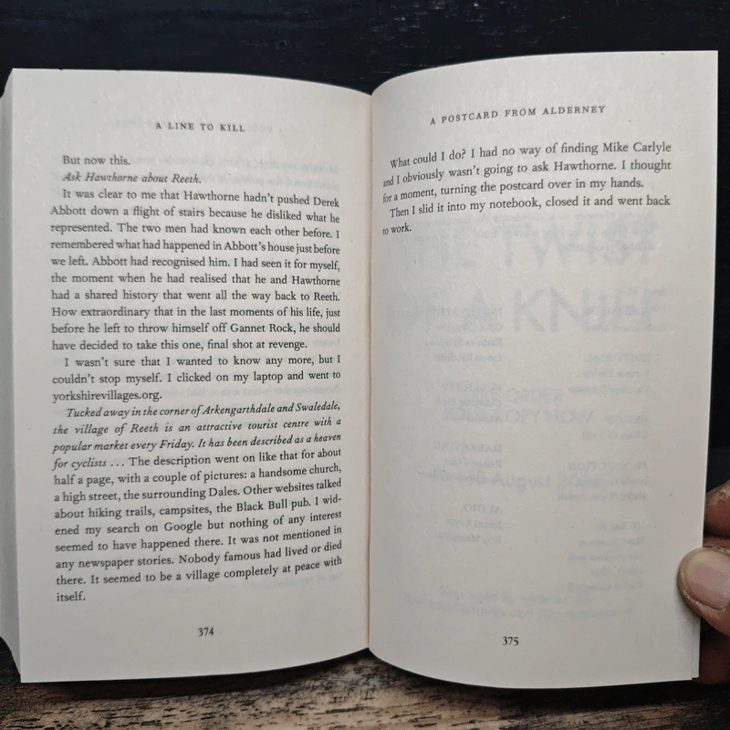 A Line to Kill - Anthony Horowitz รูปที่ 7