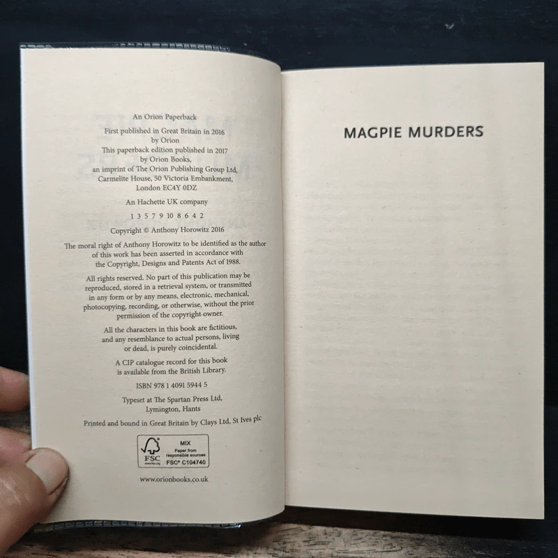 Magpie Murders - Anthony Horowitz รูปที่ 6