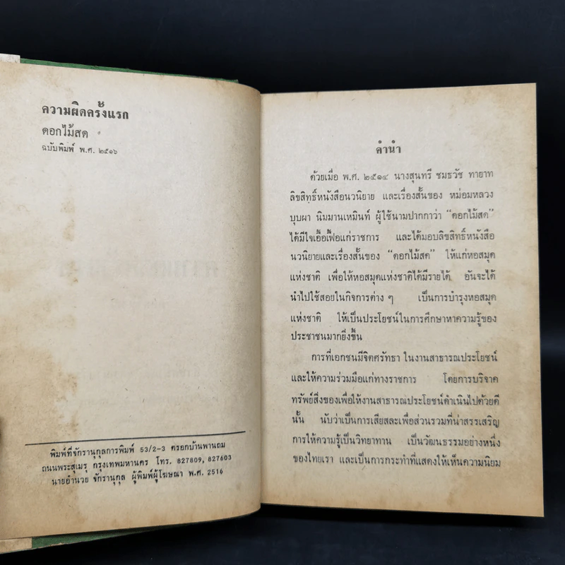 ความผิดครั้งแรก - ดอกไม้สด รูปที่ 8