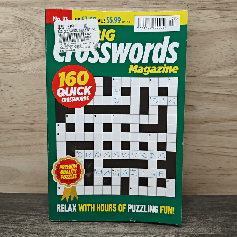 The Big Crosswords Magazine รูปที่ 1