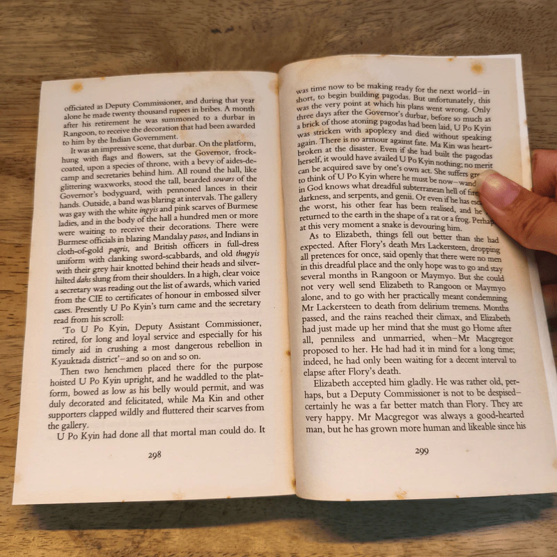 Burmese Days - George Orwell รูปที่ 8
