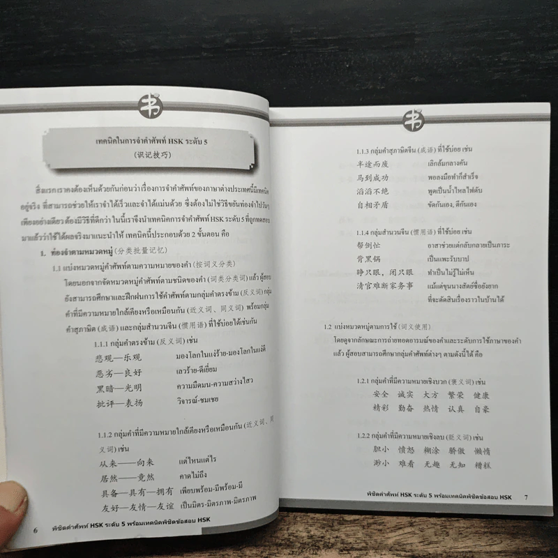 พิชิตคำศัพท์ HSK ระดับ 5 พร้อมเทคนิคพิชิตข้อสอบ HSK - แมนดาริน เอดูเคชั่น รูปที่ 7