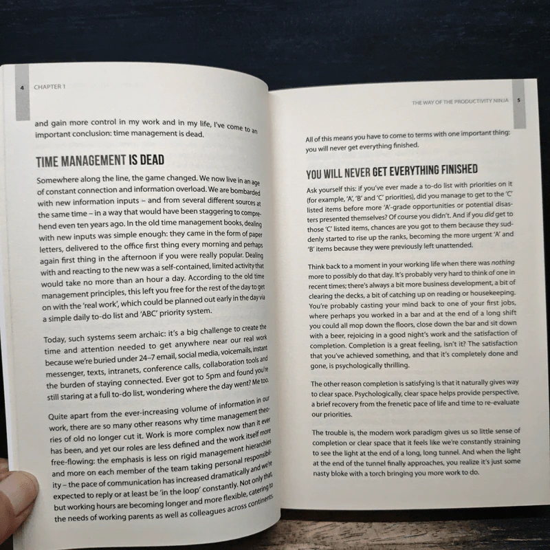 How to be a Productivity Ninja - Graham Allcott รูปที่ 8
