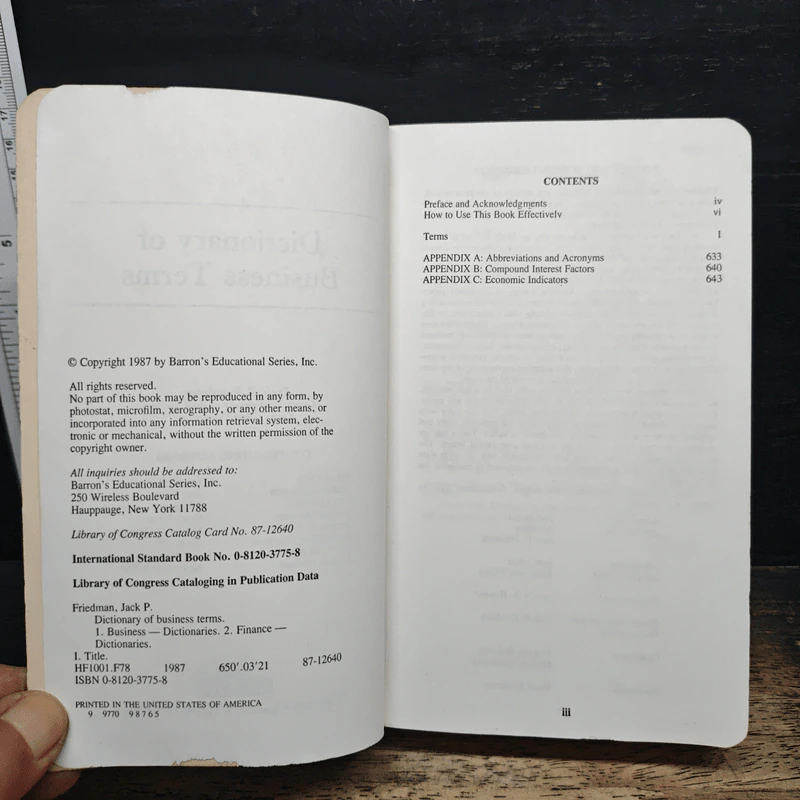 Dictionary of Business Terms รูปที่ 6