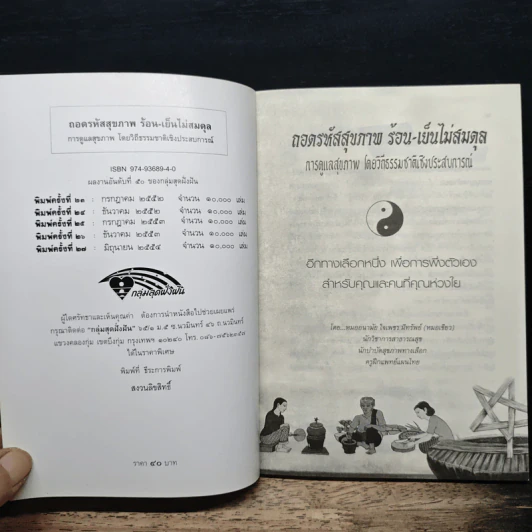ถอดรหัสสุขภาพ เล่ม 1 ร้อน-เย็น ไม่สมดุล - ใจเพชร มีทรัพย์ รูปที่ 6