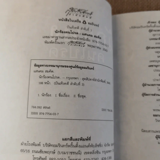 นักร้องคนโปรด - แสนคม สมคิด รูปที่ 9