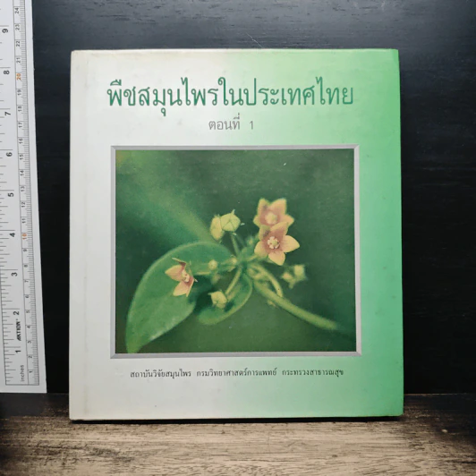พืชสมุนไพรในประเทศไทย เล่ม 1 รูปที่ 1