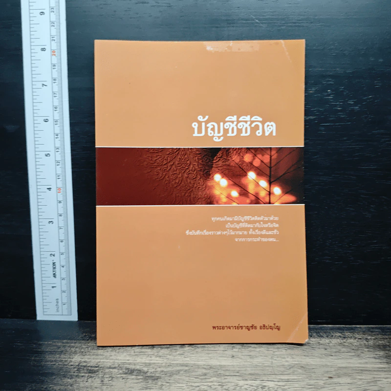 บัญชีชีวิต - พระอาจารย์ชาญชัย อธิปญฺโญ รูปที่ 1