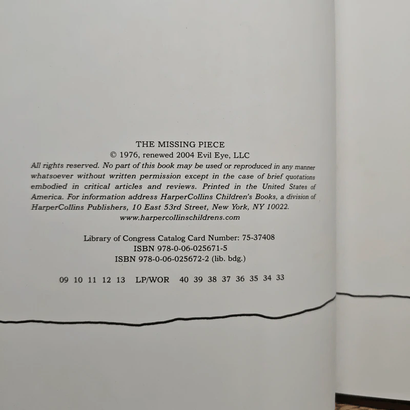 The Missing Piece - Shel Silverstein รูปที่ 7