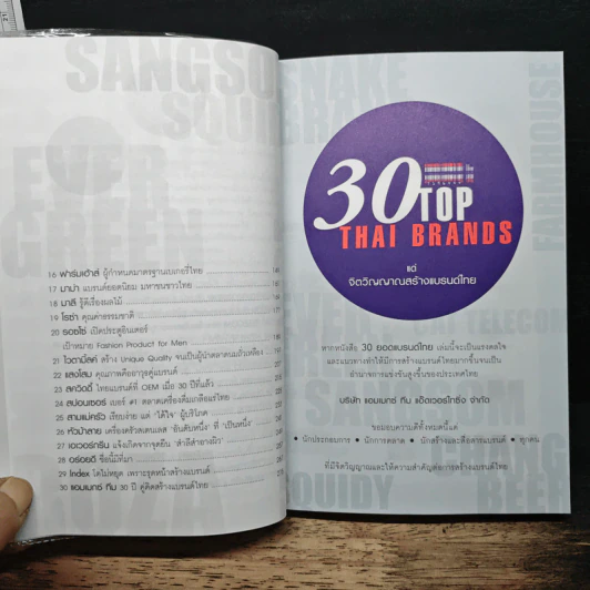 30 Top Thai Brands 30 ยอดแบรนด์ไทย รูปที่ 8
