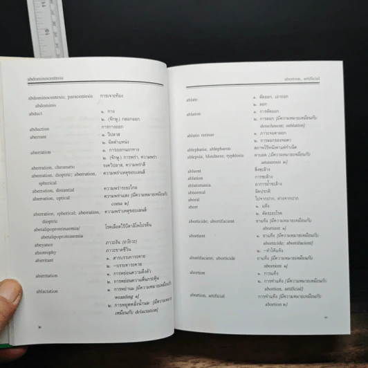 ศัพท์แพทยศาสตร์ อังกฤษ-ไทย ฉบับราชบัณฑิตยสถาน รูปที่ 8