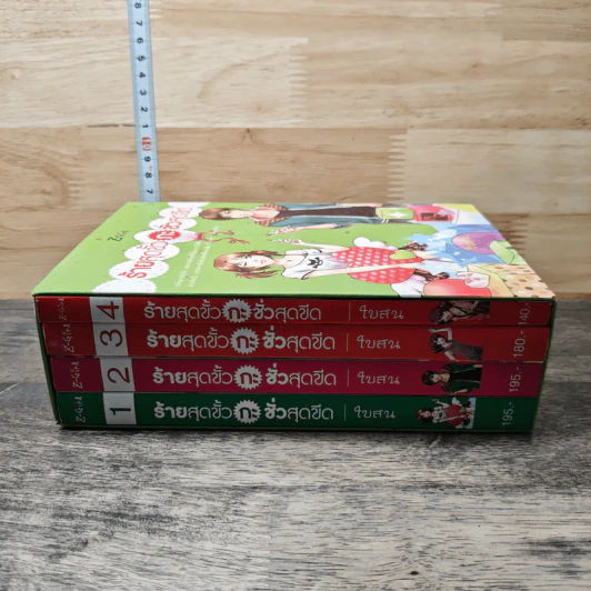 Boxset ร้ายสุดขั้วกะชั่วสุดขีด 4 เล่มจบ - ใบสน รูปที่ 3