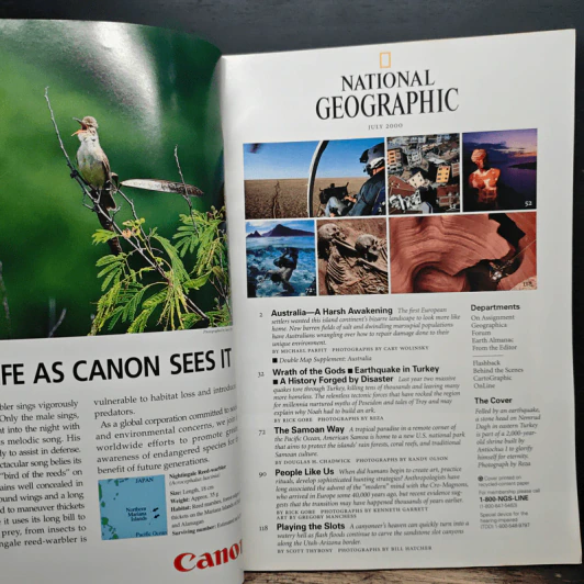 NATIONAL GEOGRAPHIC Vol.198 No.1 July 2000 รูปที่ 7