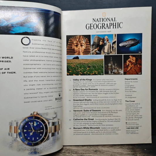 NATIONAL GEOGRAPHIC Vol.194 No.3 Sep 1998 รูปที่ 7