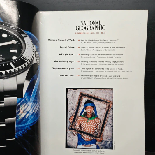 NATIONAL GEOGRAPHIC November 2008 รูปที่ 7