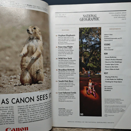 NATIONAL GEOGRAPHIC September 2011 รูปที่ 7